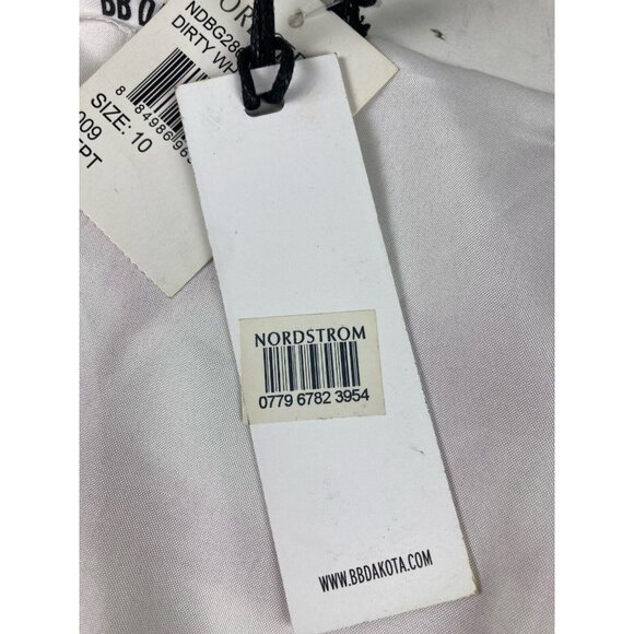 New BB Dakota Maxi Dress Womens Size 10 Pink Boho Beach Travel Vacation Festival - Picture 8 of 8